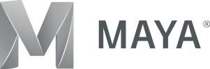 sae-games-art-animation-course-tools-and-software-maya A picture of the Maya logo.